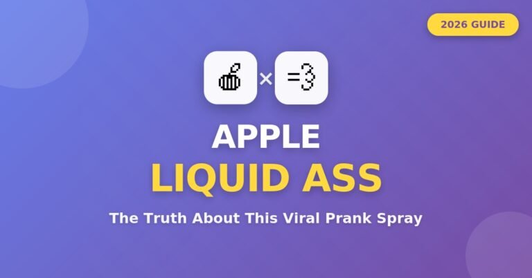 Apple Liquid Ass prank spray guide 2026 - featured image