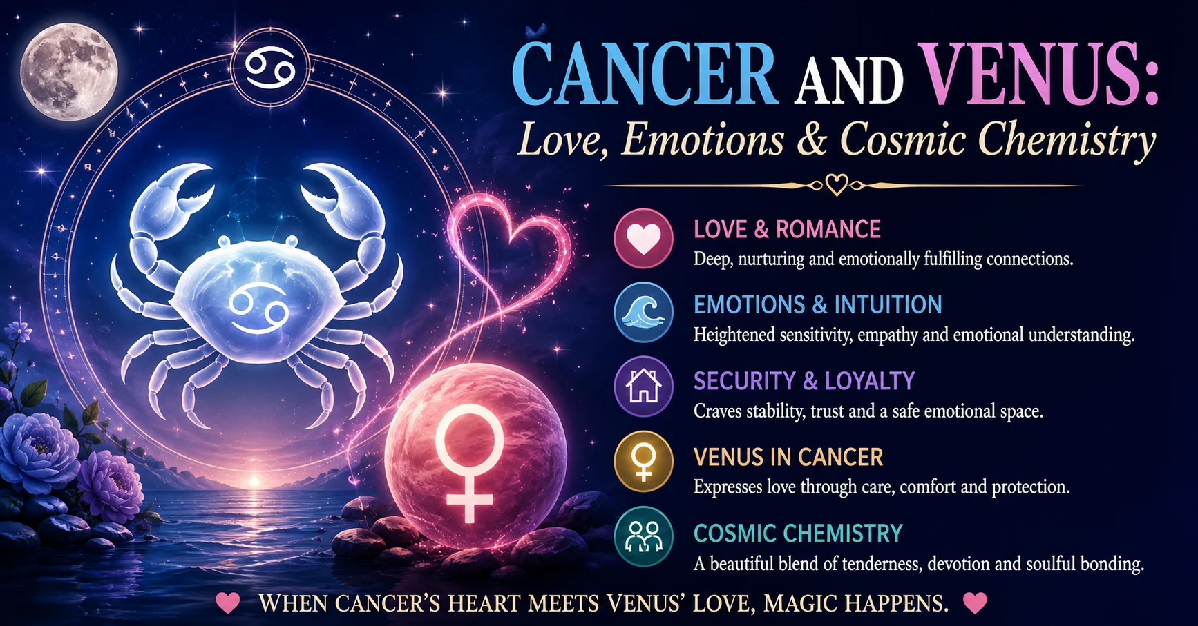 cancer and venus