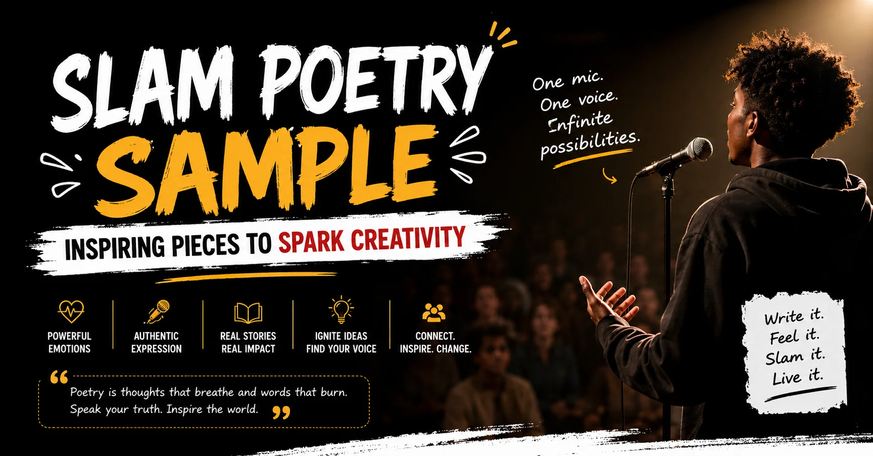 Slam Poetry Sample