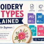 Embroidery File Types