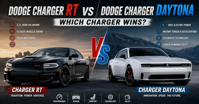 Dodge Charger RT vs Dodge Charger Daytona