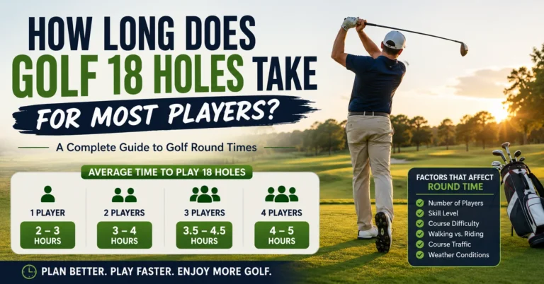 How Long Does Golf 18 Holes Take