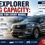 Ford Explorer Towing Capacity