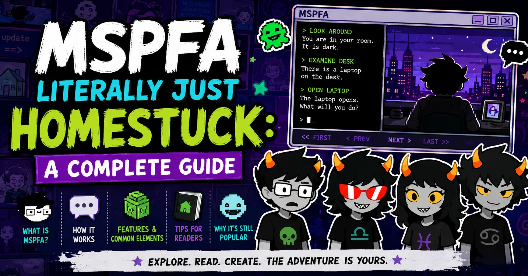 MSPFA Literally Just Homestuck