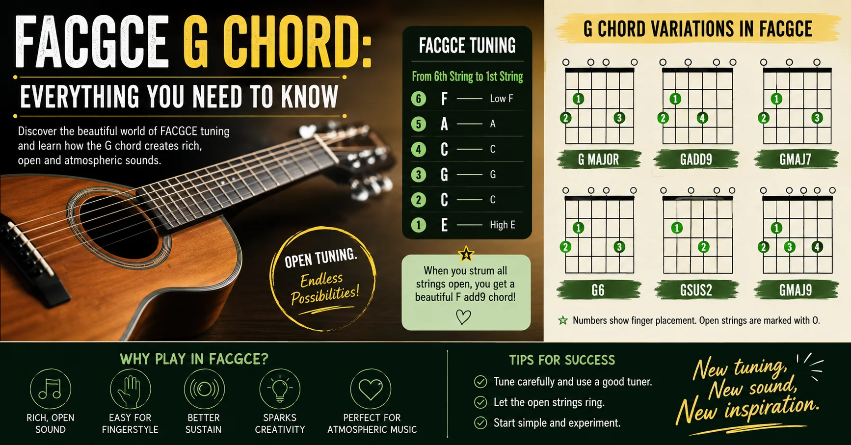 FACGCE G Chord