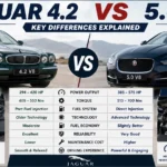 Jaguar 4.2 vs 5.0