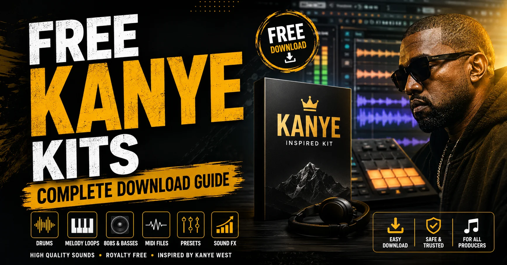 free kanye kits