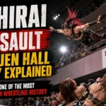 IO Shirai Moonsault Korakuen Hall Balcony