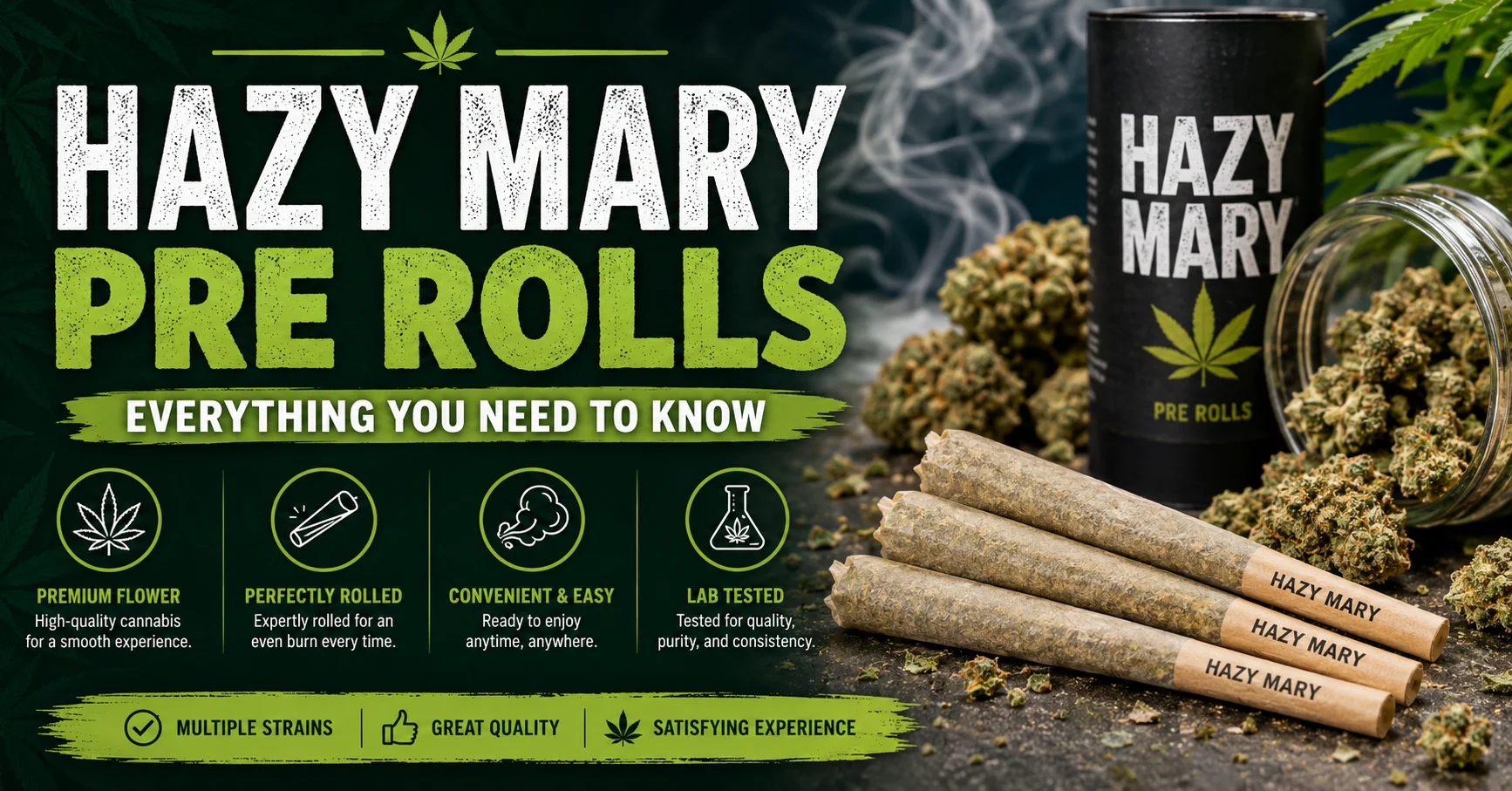hazy mary pre rolls