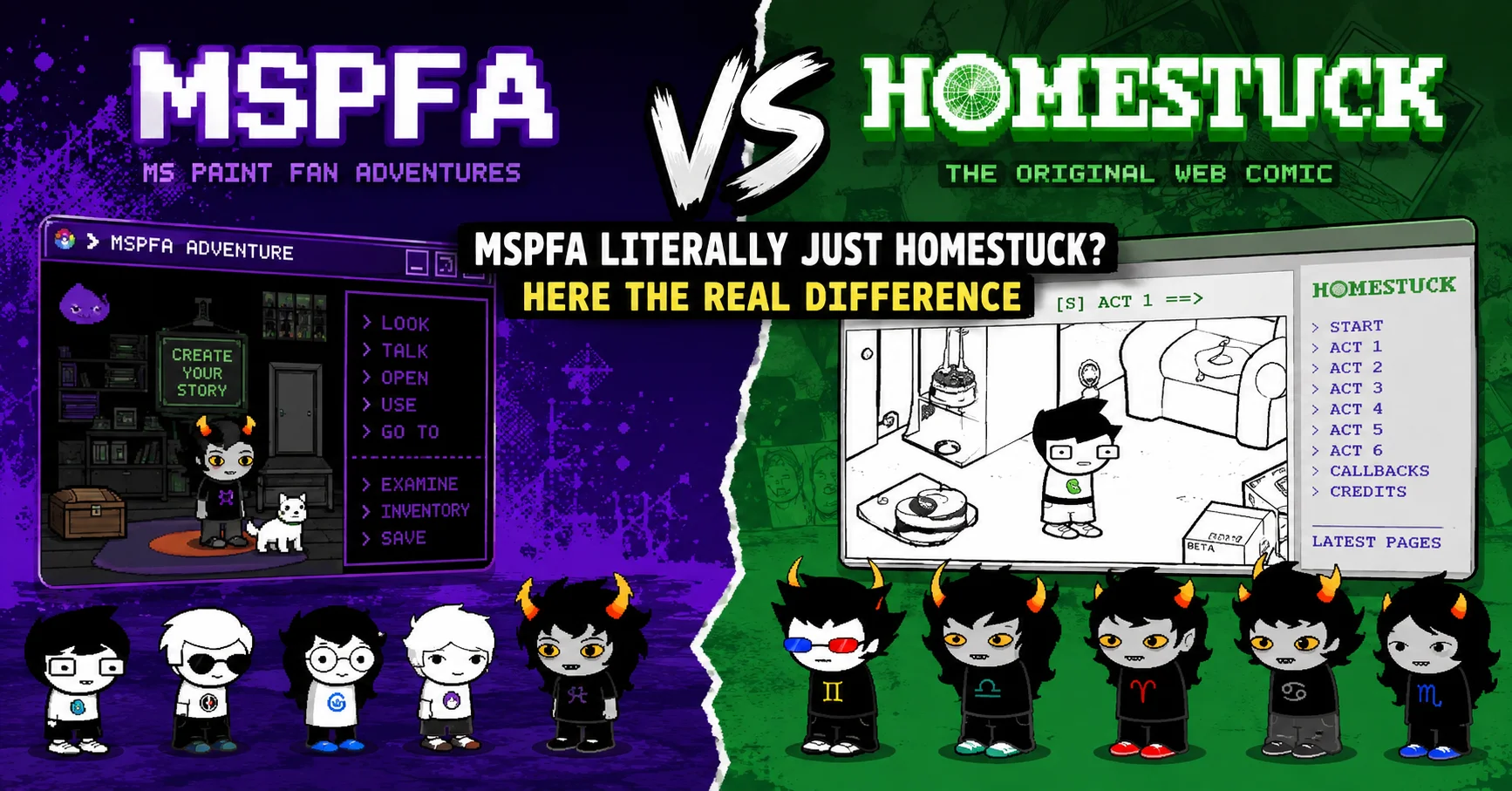 MSPFA Literally Just Homestuck